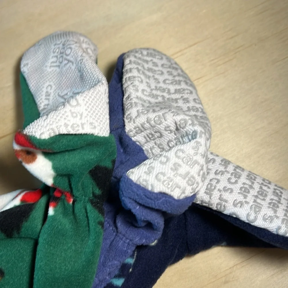 Carter's Festive and Fun Baby Sleepers Trio